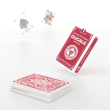 Cartes à jouer gros caractères - Le jeu de 54 cartes
