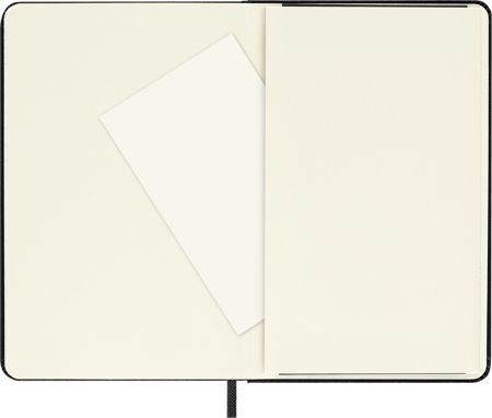 Carnet de bureau - Format A4 - Ligné - Couverture rigide noire