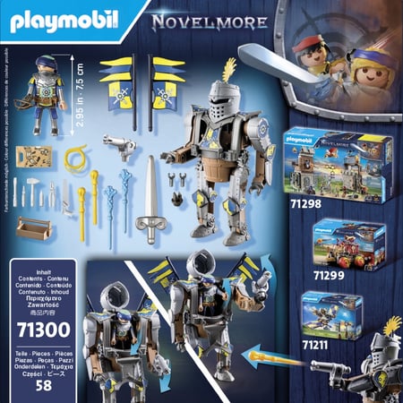 Chevalier novelmore et accessoires Playmobil