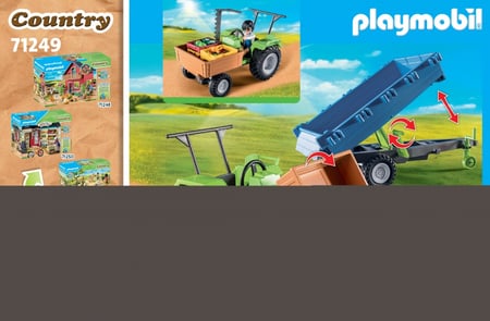 Acheter Playmobil Country Grand tracteur avec accessoires 