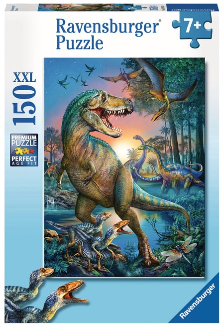 Puzzle géant - Puzzle dinosaure 200 pièces en carton - Janod