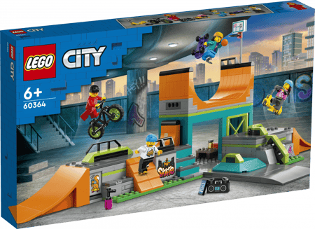 Lego®city 60364 - le skatepark urbain, jeux de constructions & maquettes
