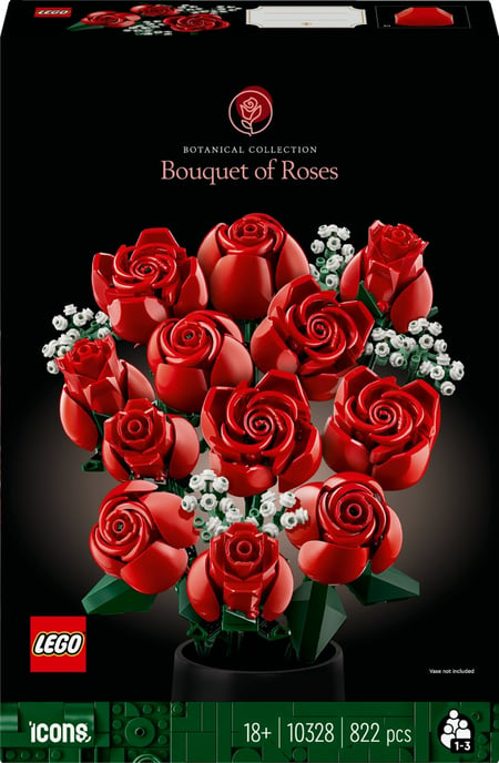 LEGO® 10328 - Le bouquet de roses - LEGO® Iconic - Jeux de construction