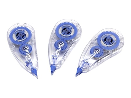 Lot De 4 Rouleaux Correcteurs Souris - Ruban Correcteur 5mm X 12m, 4 Couleurs - Pour Bureau, école, étudiants
