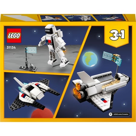 LEGO - Creator 3-En-1 - La Navette Spatiale - 31134 - Dès 6 ans - Super U,  Hyper U, U Express 