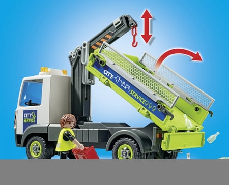 Camion-grue de recyclage de verre Playmobil City Action 71431 - La Grande  Récré