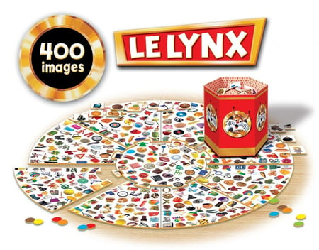 EDUCA - Le Lynx Disney, Jeux de Societe Enfant 70 Images, Jeu Enfants +4  Ans