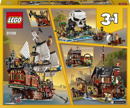 Grand Bateau Pirate Lego