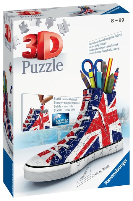 Puzzle 3D Sneaker - Union Jack - Puzzle 3D