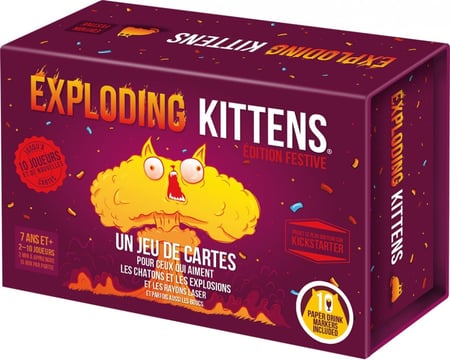 Exploding kittens : édition festive - Jeux d'ambiance