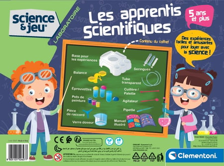 Apprentis scientifiques - Jeux Expériences scientifiques - Jeux  scientifiques - STEM - Jeux éducatifs