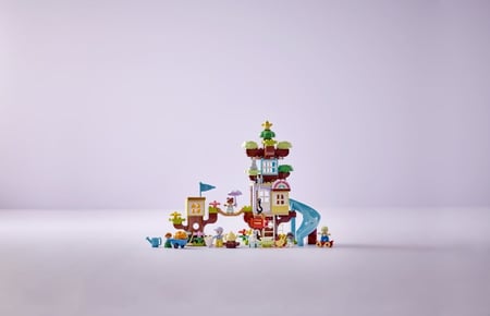 LEGO DUPLO 10993 La Cabane dans l'Arbre 3-en-1. Jouet Éducatif pour Enfants  Des 3 Ans. avec Briques 891237