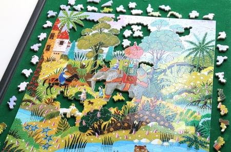 Puzzle Collection Vie Sauvage - Petit Renard Nathan-87317 500 pièces  Puzzles - Animaux sauvages - /Planet'Puzzles