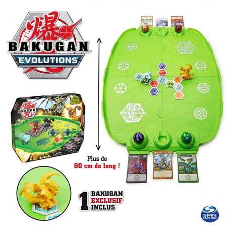 Arene de combat bakugan avec cartes et figurines - Bakugan