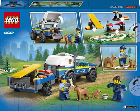 Lego City - Dressage de chiens policiers mobiles — Juguetesland