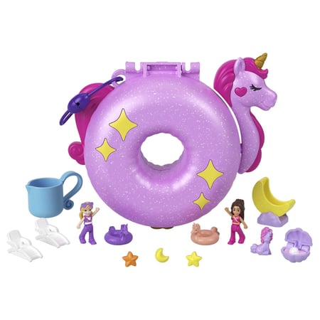 Polly Pocket Conjunto de Brinquedo Bóia De Unicórnio - Bumerang