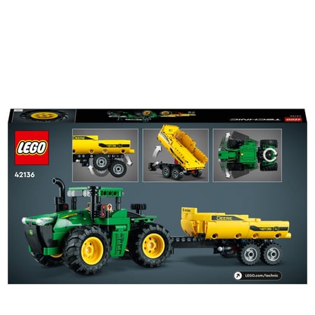 Tracteur John Deere 9620R 4WD - LEGO® Technic - 42136 - Jeux de construction