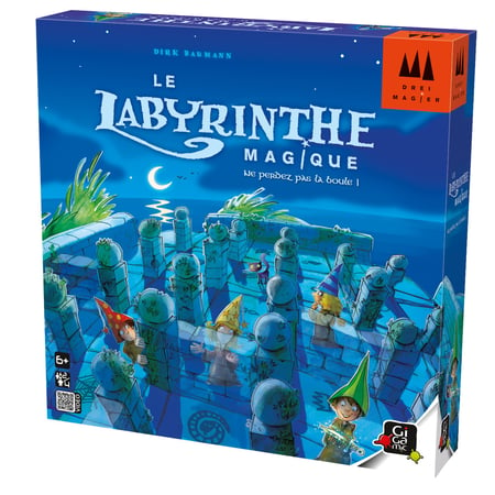 Labyrinthe magique - Jeu de memoire famillial - Gigamic - Tropfastoche.com