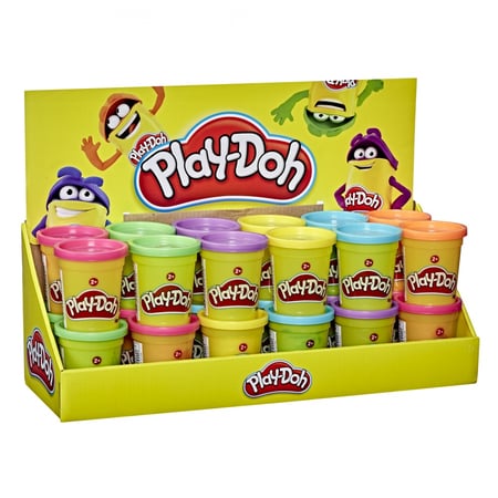 4 POTS RECHARGE PATE A MODELER PLAY-DOH, DEFIPARADES