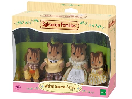 Train sylvanian +famille écureuil