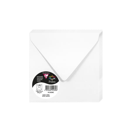 Enveloppe blanc cassé 9×14 cm pour cartes d'invitation