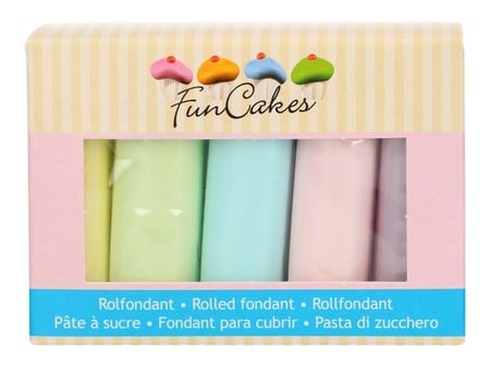 Pâtes à sucre : plus de 20 couleurs différentes
