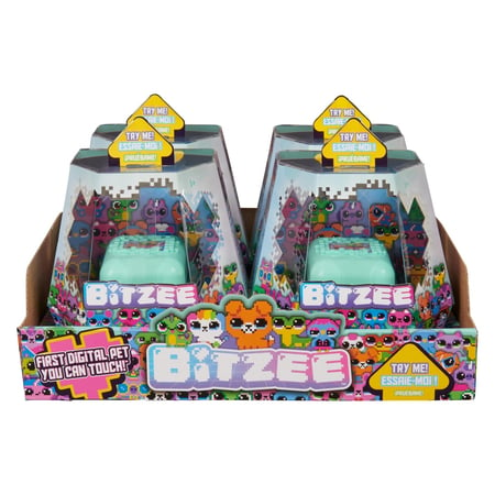 Bitzee - Mon animal interactif - Version turquoise - Vendu à l'unité - Jeux  de récré