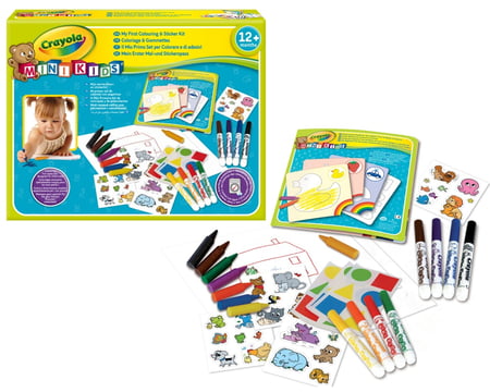 Coffret d'activités Crayola Mini Kids Crayola : King Jouet, Jeux créatifs  Crayola