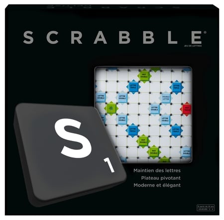 Mattel Games - Scrabble Deluxe - Jeu de Société - 10 ans et +