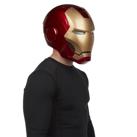 Casque électronique Iron Man - Marvel - Objets à collectionner