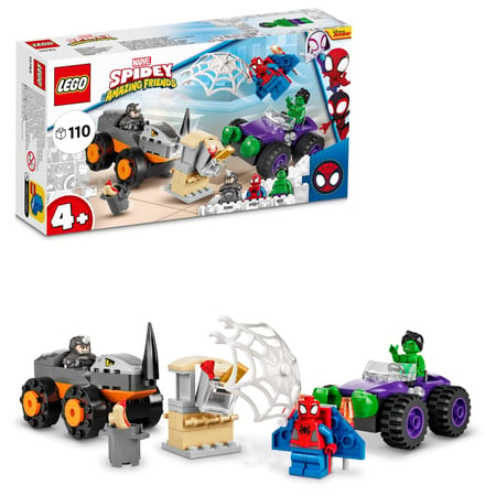 Le combat des camions, Hulk contre le Rhino - LEGO® Marvel Spidey