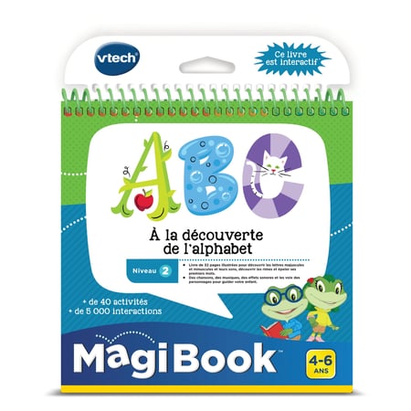 Magibook livre ABC à la découverte de l'alphabet - VTech