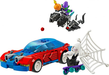 LEGO® 76279 - La voiture de course de Spider-Man contre le Bouffon Vert  venomisé - LEGO® Marvel - Jeux de construction