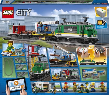 Le train de marchandises télécommandé - LEGO® City - 60198