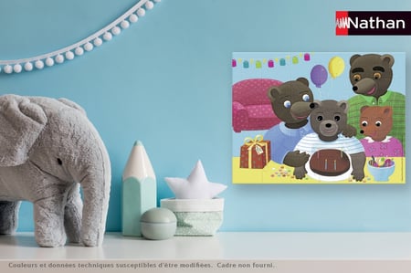 Petit Ours Brun : mon premier puzzle en bois - Livres pour enfants