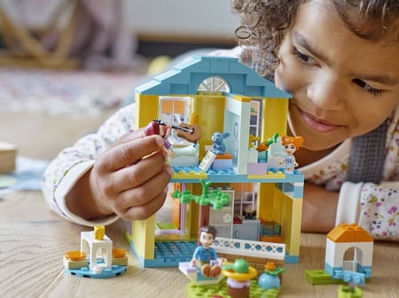 LEGO Friends 41724 La Maison de Paisley, Jouet Enfants 4 Ans, avec  Accessoires, et Mini-Poupées - ADMI