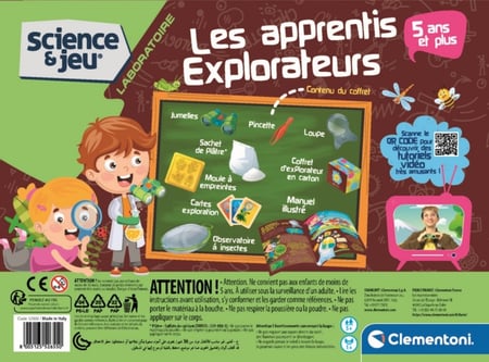 Clementoni - Jeu scientifique - Les apprentis explorateurs
