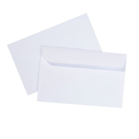 25 enveloppes pour carte de visite adhésives - 90x140mm - 90g/m² - Cultura  - Correspondance