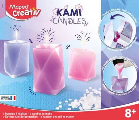 Kit création de bougies origami Maped Creativ - Kami Candles