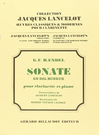 Sonate en Sol mineur - méthode