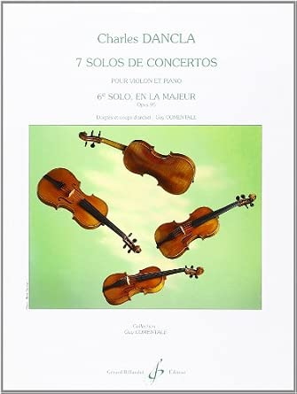 7 solos de concertos - 6e solo, en La majeur opus 95 - méthode