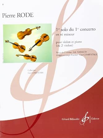 1er solo du 1er concerto en Ré mineur - méthode