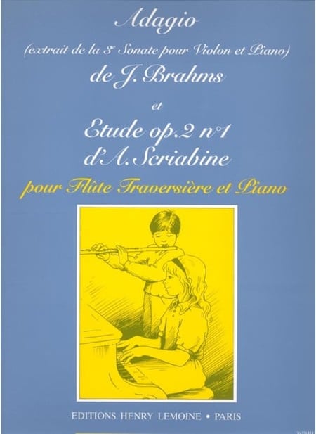 Adagio de la sonate n3 / etude op.2 n1 - partition