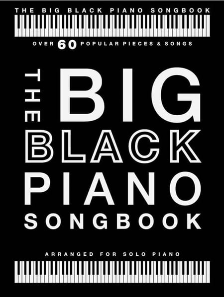 The Big Black Piano Songbook - Partition Piano Solo - Intermédiaire