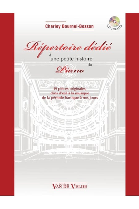 Répertoire dédié à une petite histoire du piano - partition Piano