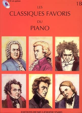 Les classiques favoris Vol.1B - partition Piano