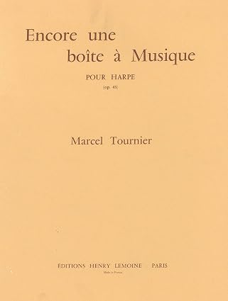 Encore une boîte à musique - partition harpe