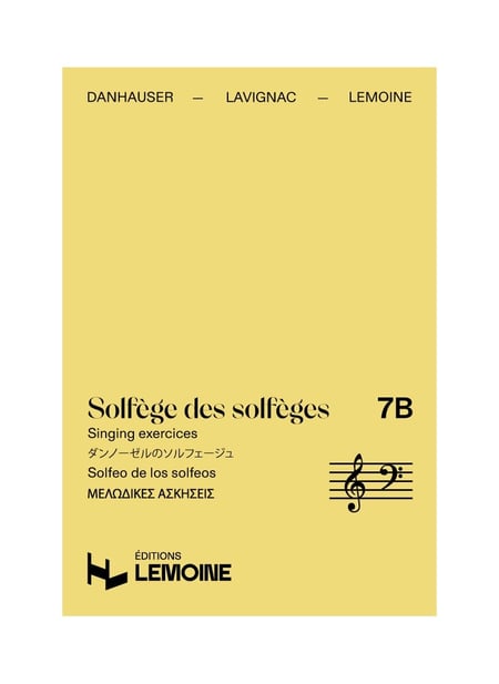 Solfège des Solfèges Vol.7B sans accompagnement - méthode Solfège
