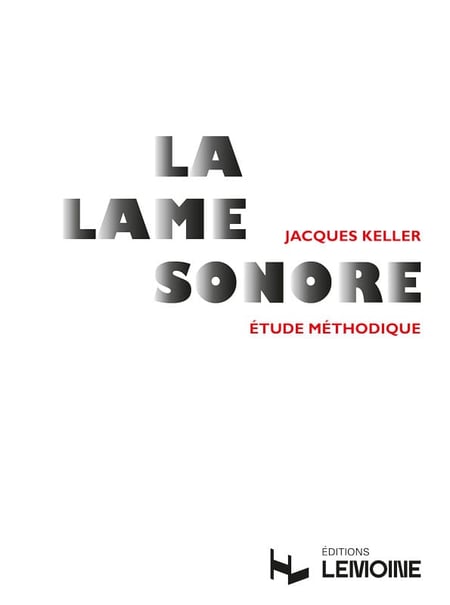 La lame sonore - étude méthodique - partition percussion