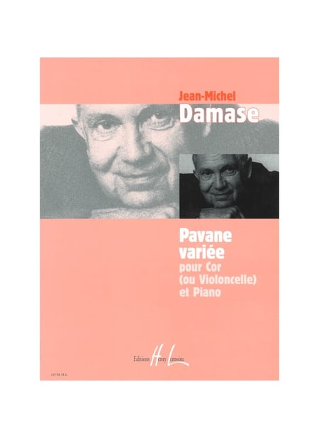 Pavane variée - partition cor ou violoncelle